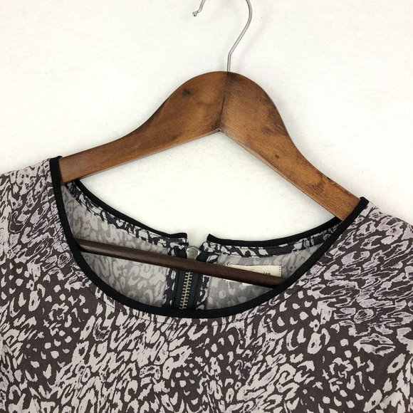 Urban Outfitters Silence + Noise Women's Size Small Grey Short Sleeve Mini Dress - Picture 2 of 9